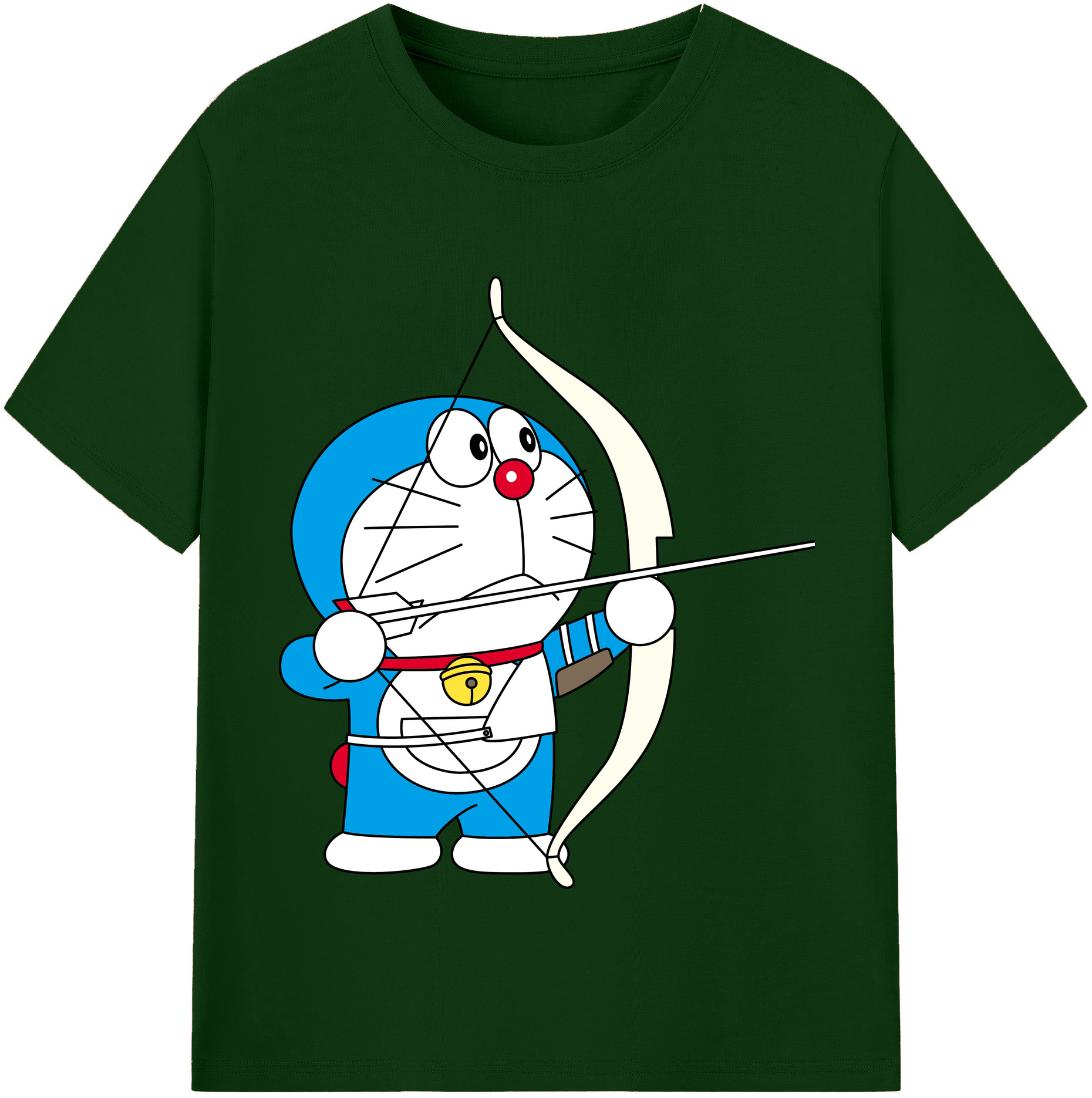 （画像用） ドラえもん Doraemon 綿100％半袖Tシャツ（フロントプリント）